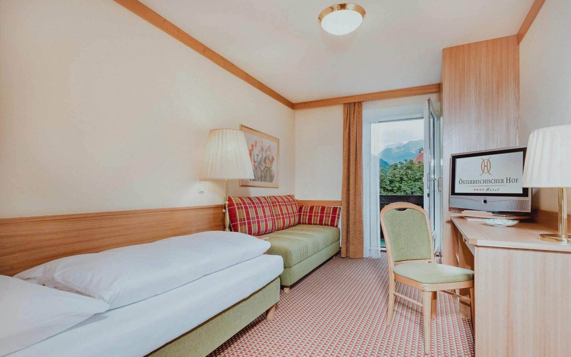 Oesterreichischer Hof-Im Bademantel Direkt In Die Alpentherme Bad Hofgastein Buitenkant foto