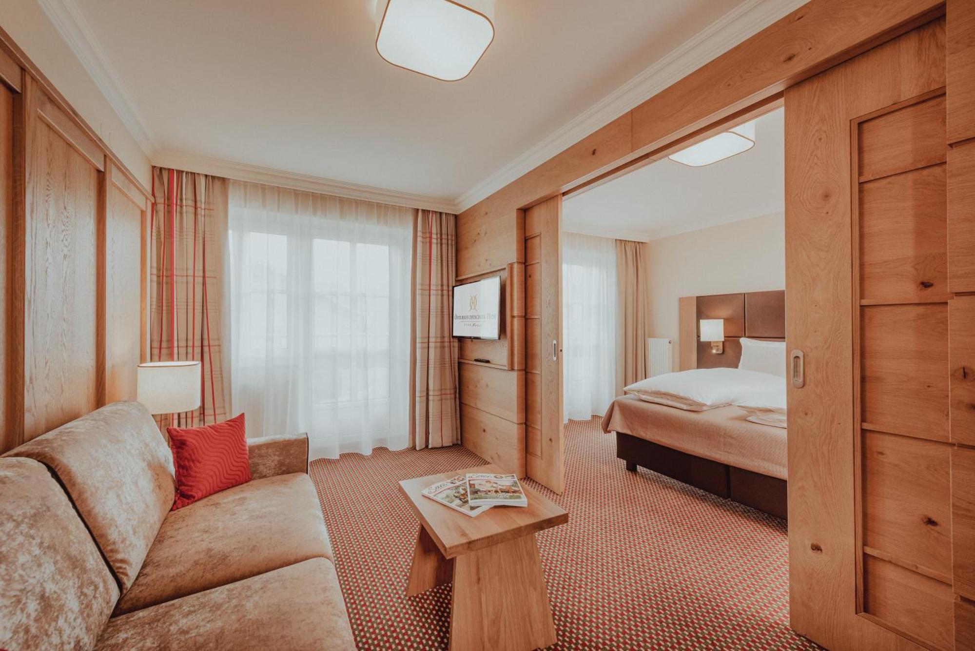 Oesterreichischer Hof-Im Bademantel Direkt In Die Alpentherme Bad Hofgastein Buitenkant foto